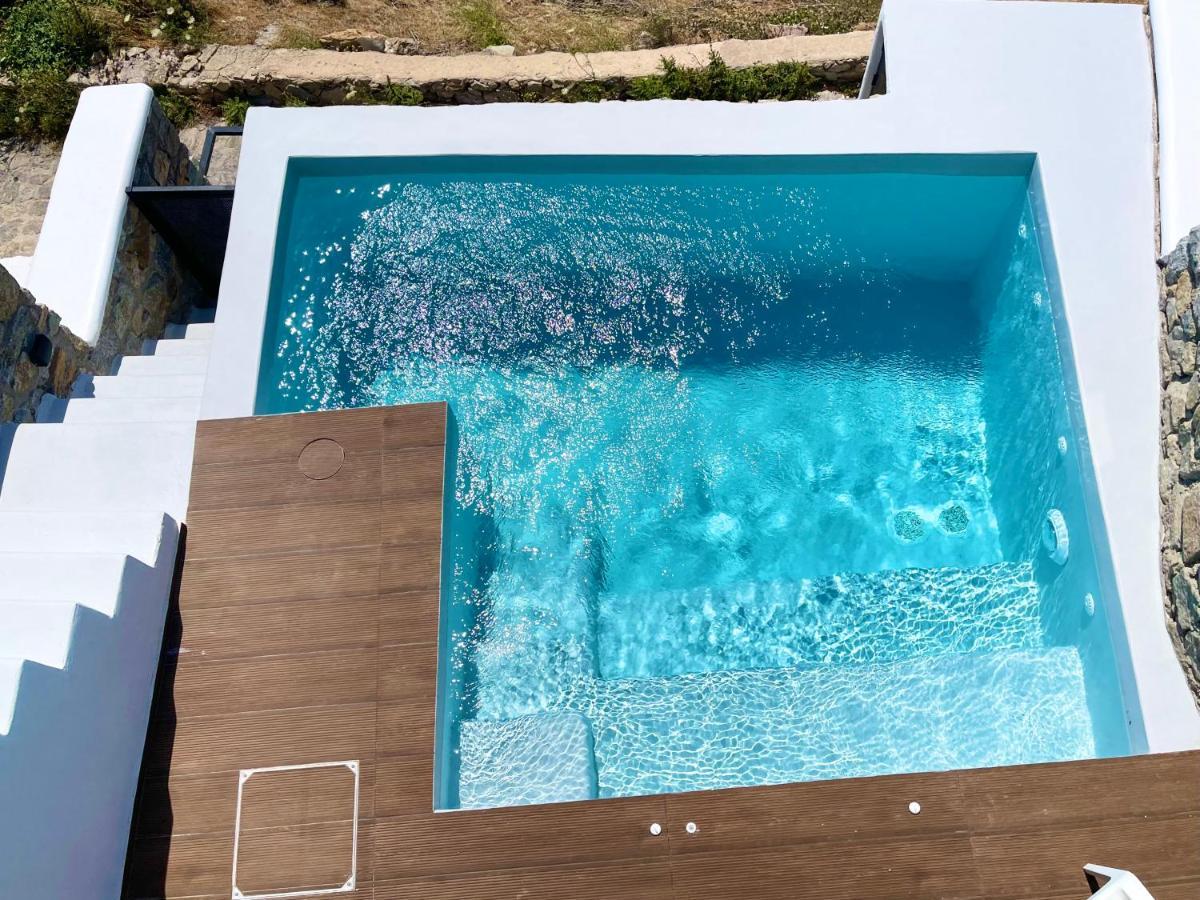 Luxury House With Private Pool At Elia Beach Mykonos Town Exterior foto